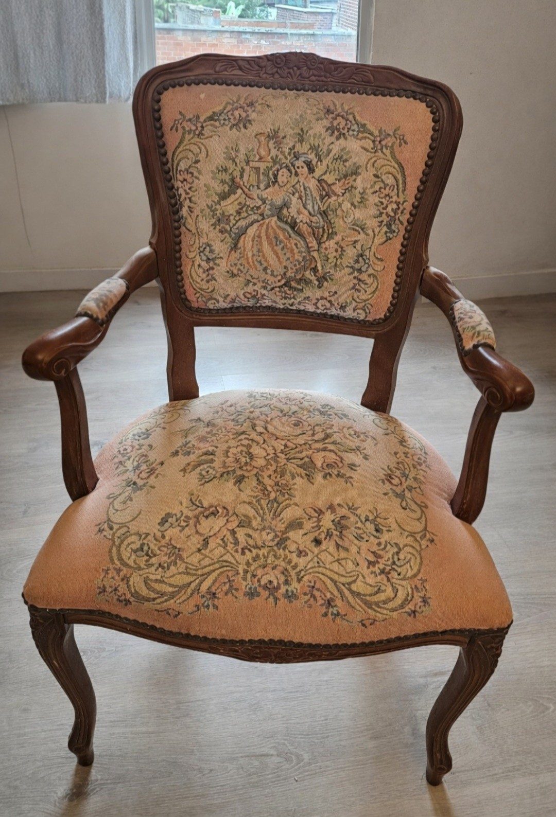 Avant restauration commode
